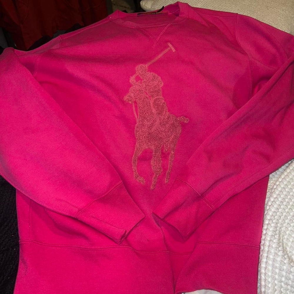 Ralph Lauren Vibrant Pink Crewneck